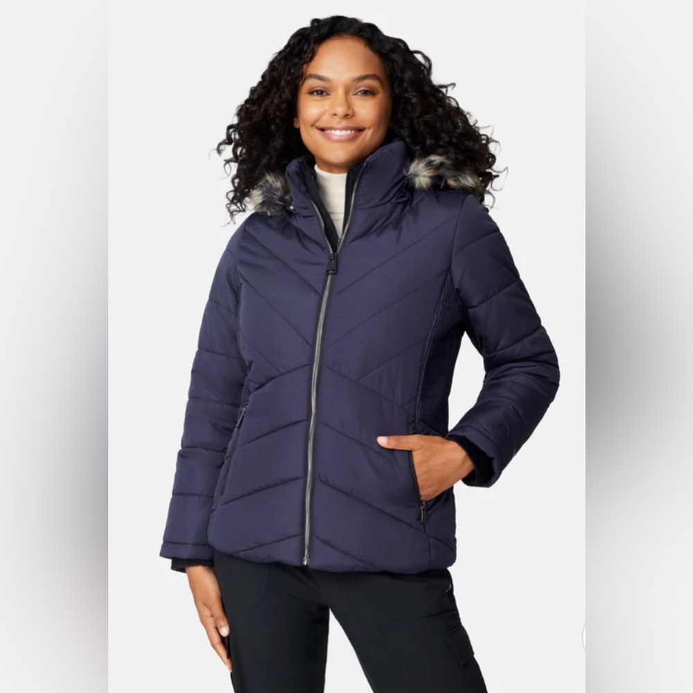 Free Country Women’s Brisk II Parka Jacket, size 1X
